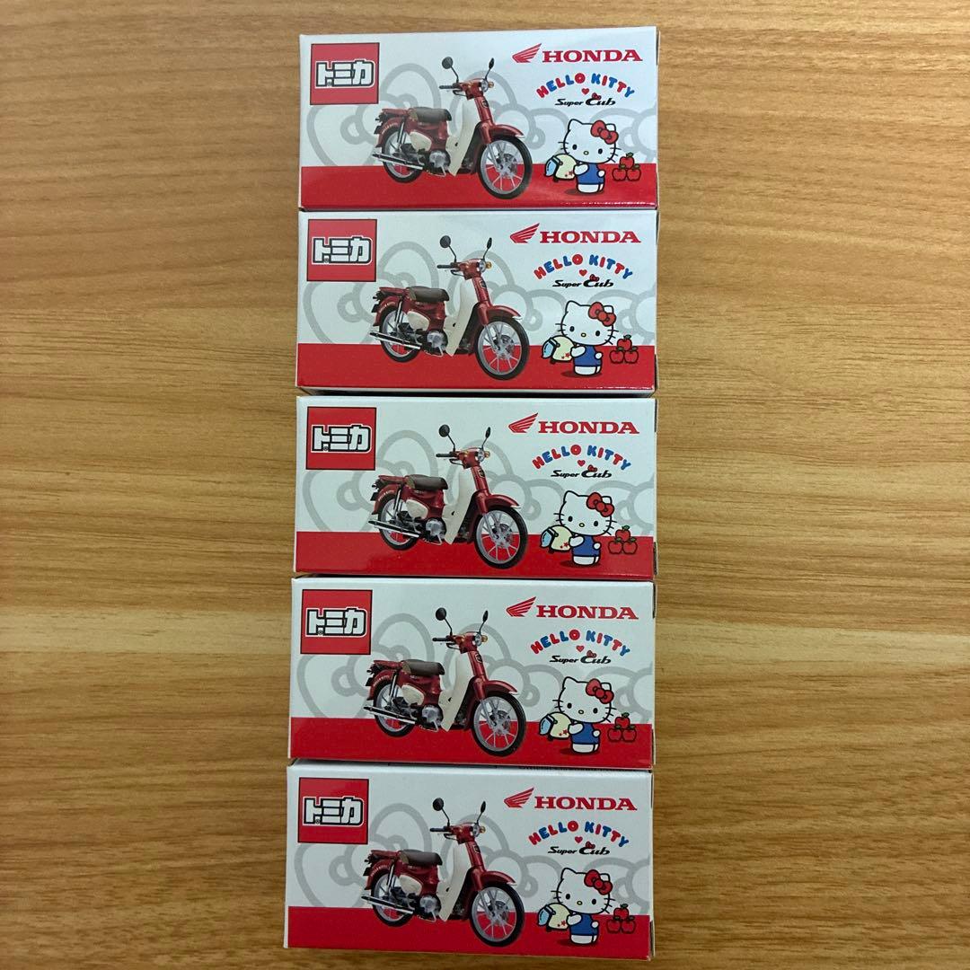 HONDA HELLO KITTY バイクミニカー 5個セット