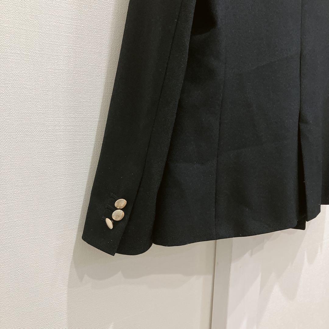 NOLLEY'S sophi サージ シャーク ダブル ジャケット 金ボタン