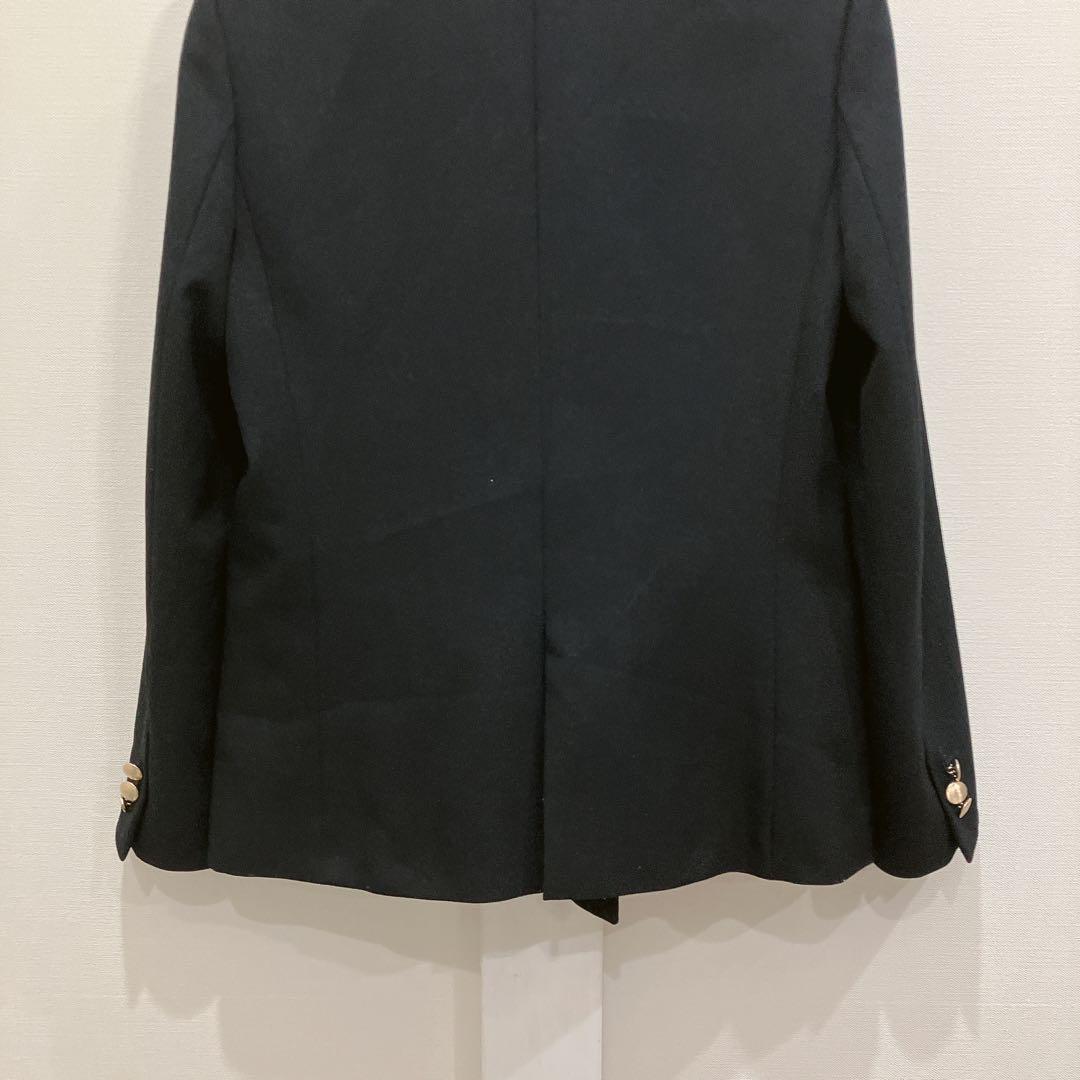 NOLLEY'S sophi サージ シャーク ダブル ジャケット 金ボタン