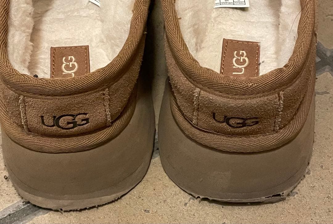 【アオガエル】UGG アグ　ビア　メリージェーン　ライトブラウン系