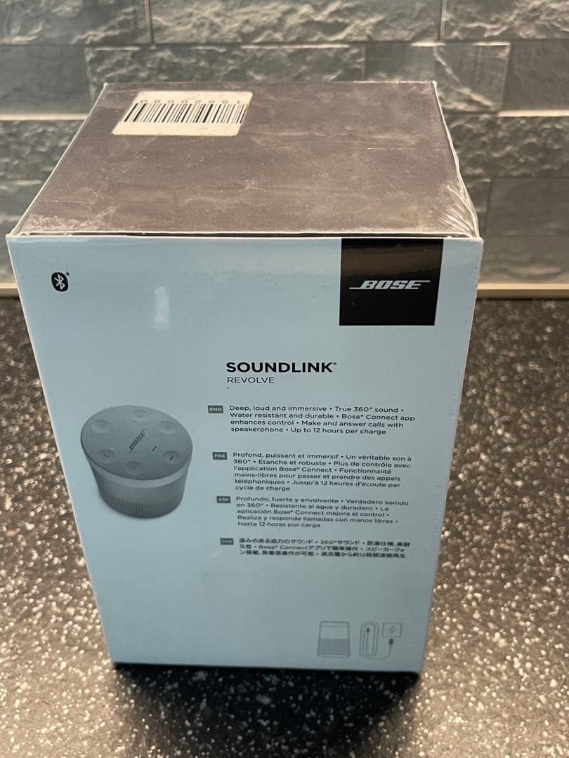 新品　Bose SoundLink Revolve ワイヤレススピーカー　グレー