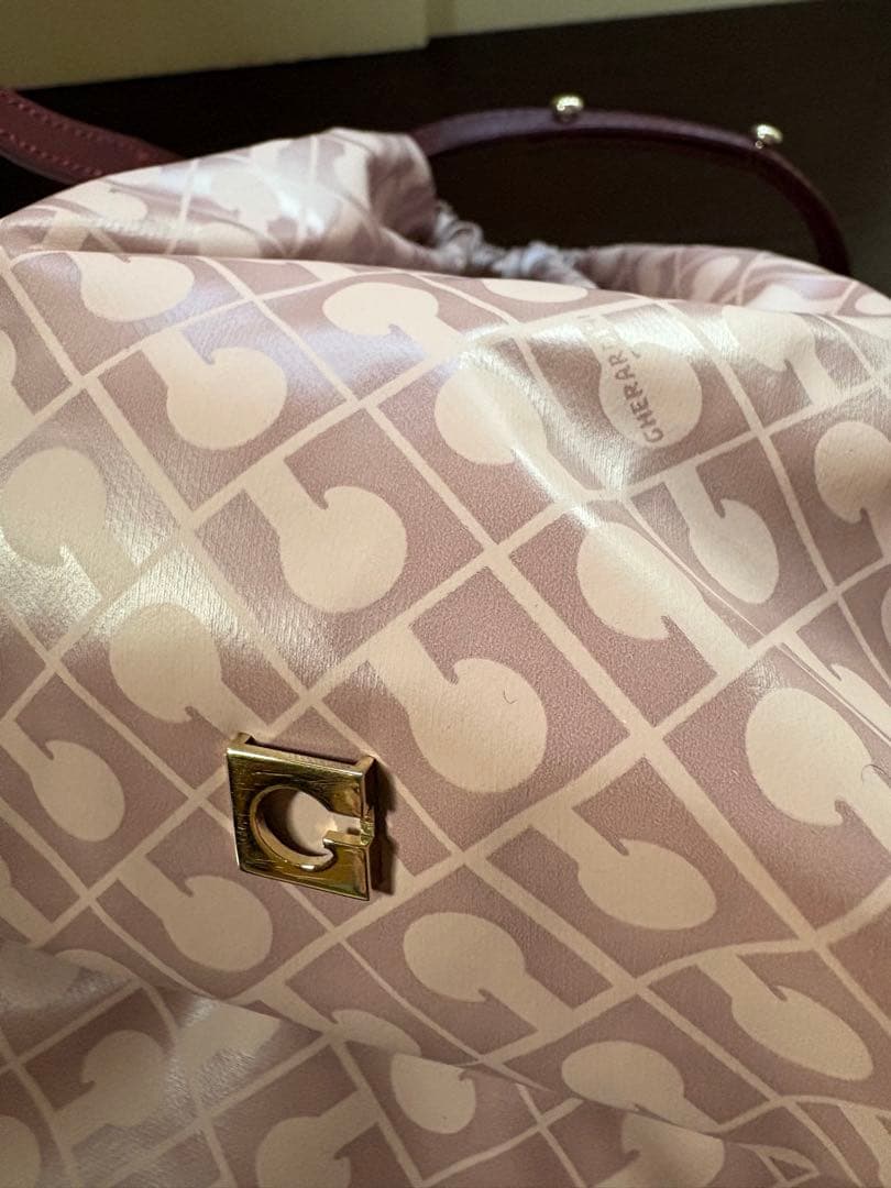 GHERARDINI ゲラルディーニ トートバッグ ピンク ＜バルーン型＞極美品