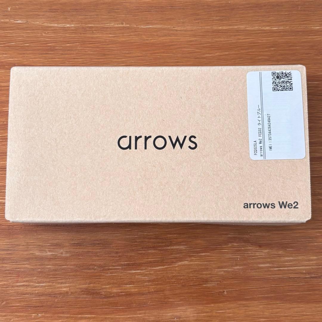 【新品未使用】arrows We2本体