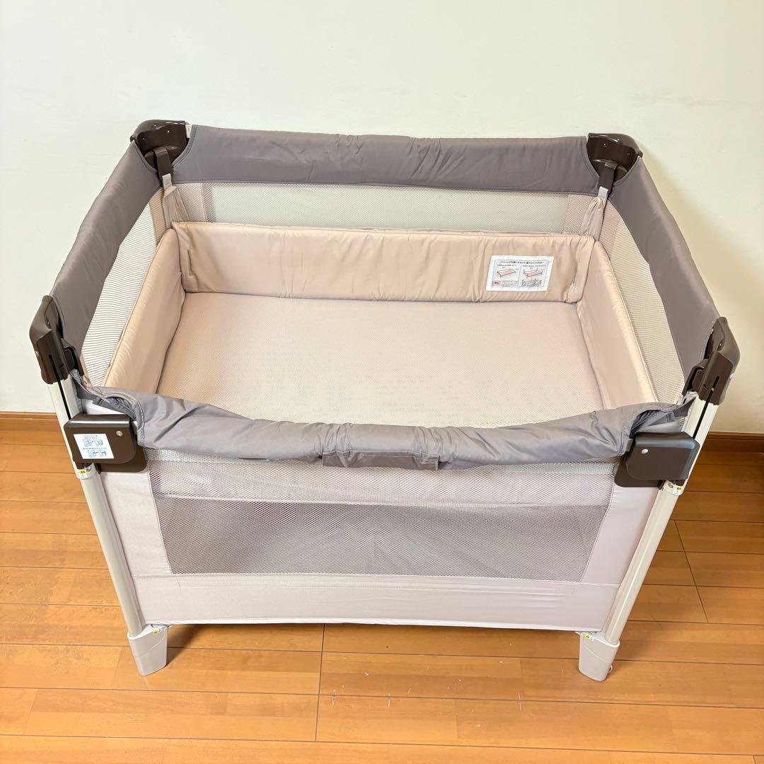 【付属品完備・匿名配送】Aprica アップリカ ココネルエアー ベビーベッド
