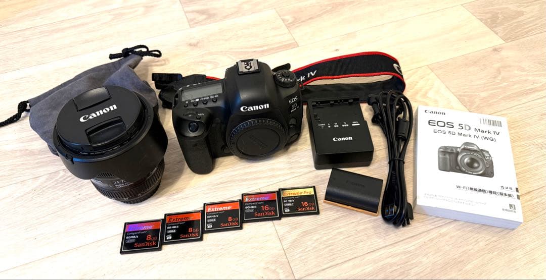 Canon EOS 5D Mark4 EF24-70L IS USMレンズキット