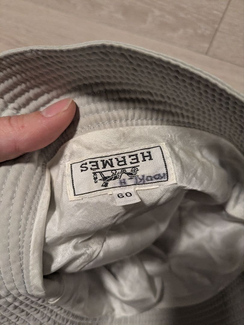 Hermes/エルメス バケットハット 60