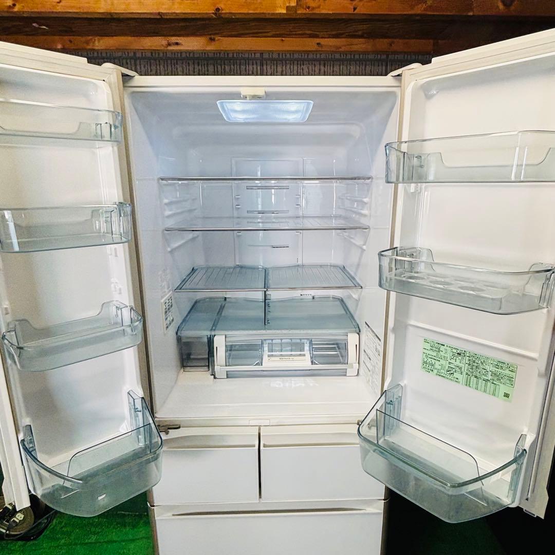 日立 430L 冷蔵庫 大容量 おしゃれガラス面 ファミリー【地域限定配送無料】