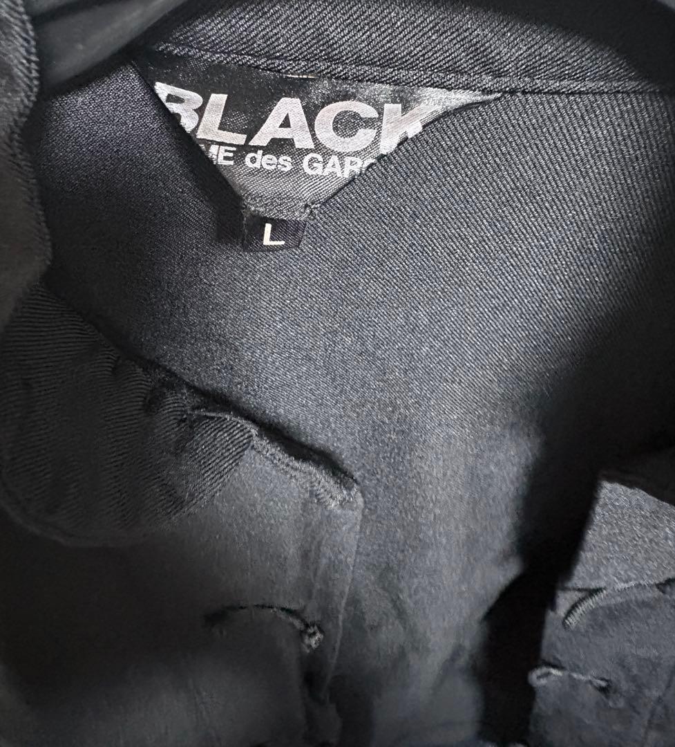 BLACK COMME des GARÇONS チャイナジャケット L