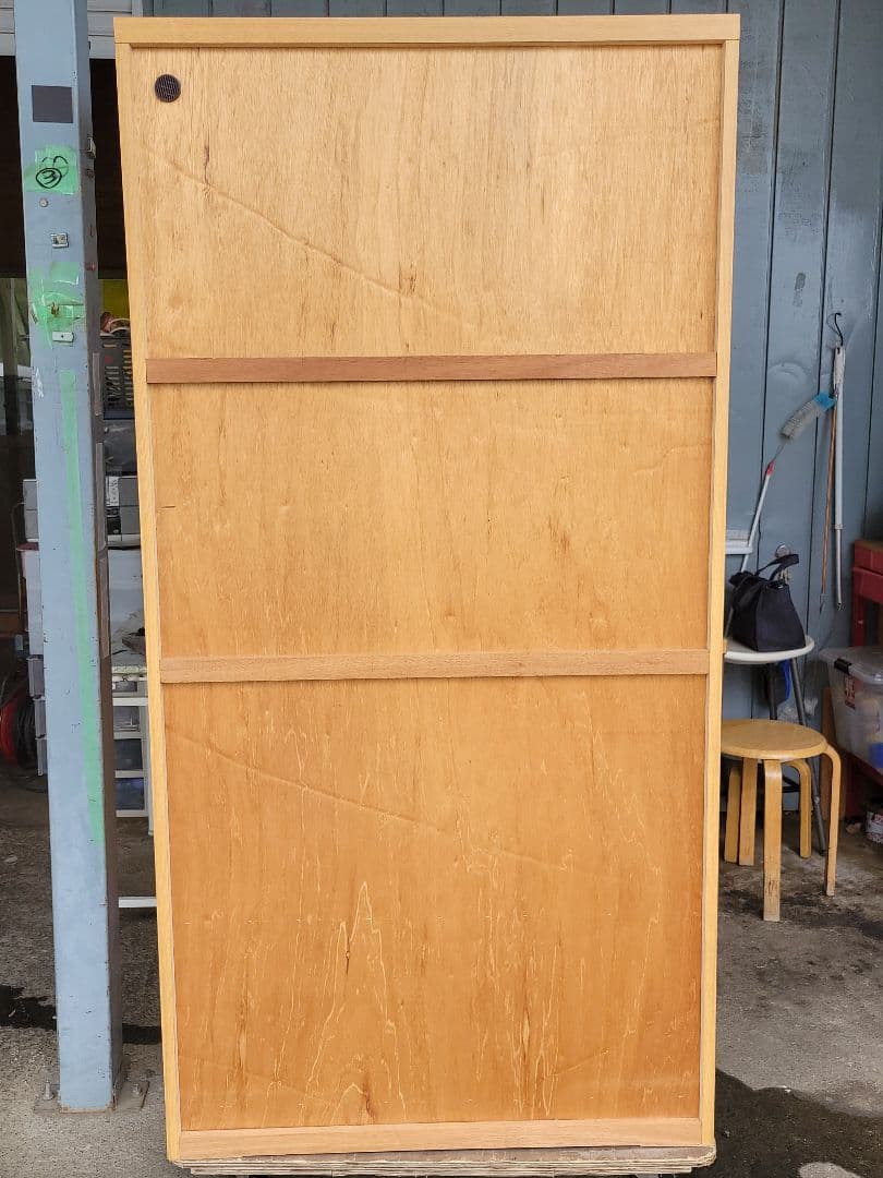 引き取り限定！ワードローブ クローゼット ハンガーラック 鏡付き 高さ175cm