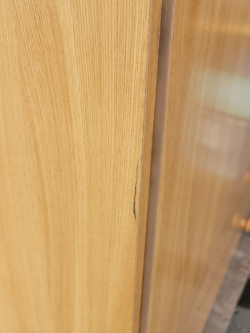 引き取り限定！ワードローブ クローゼット ハンガーラック 鏡付き 高さ175cm