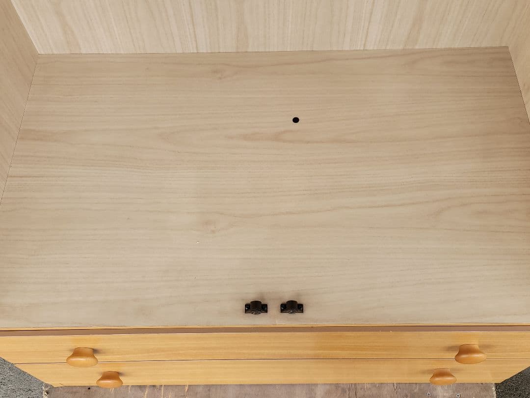 引き取り限定！ワードローブ クローゼット ハンガーラック 鏡付き 高さ175cm