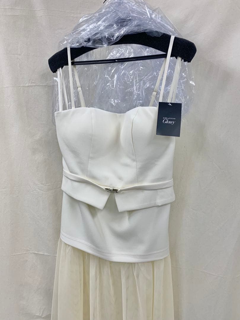 Sアイボリー　3489 ディアローブドフルールグロッシーAngelRキャバドレス