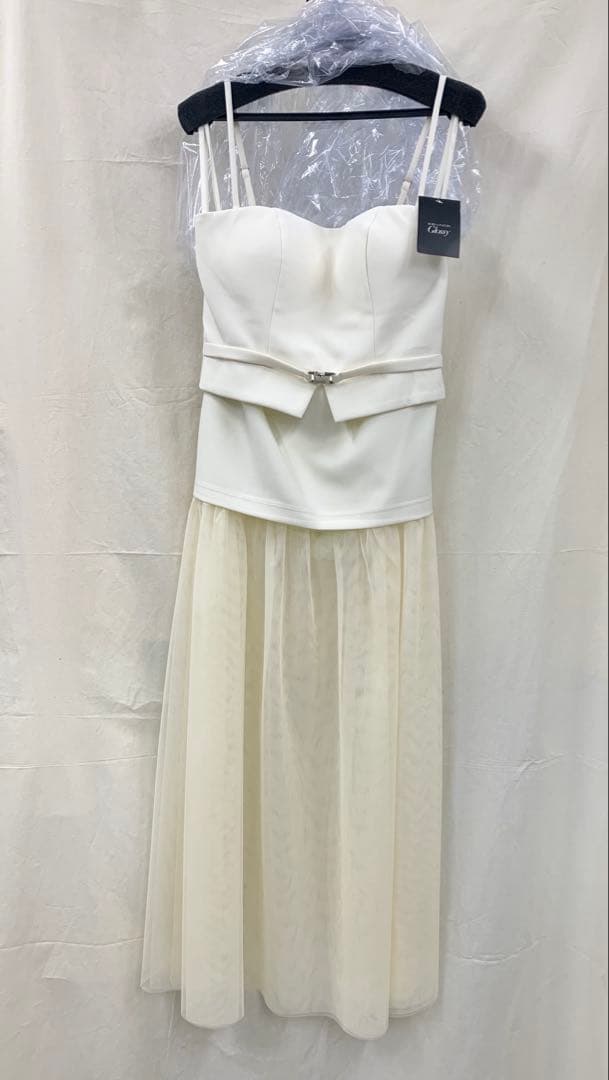 Sアイボリー　3489 ディアローブドフルールグロッシーAngelRキャバドレス