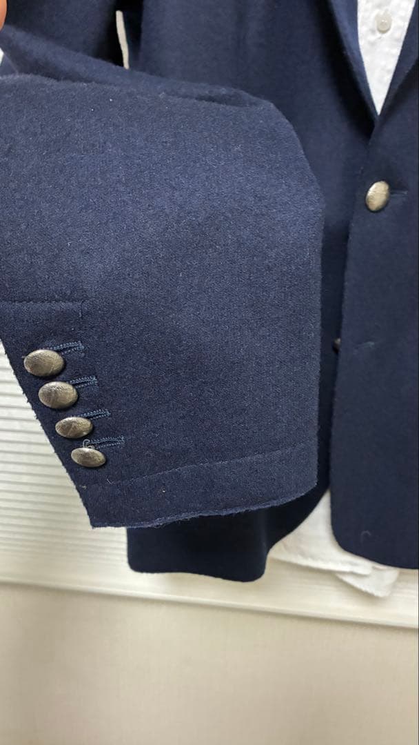 こうへい　美品　定番　eleventy ネイビー ジャケット　46