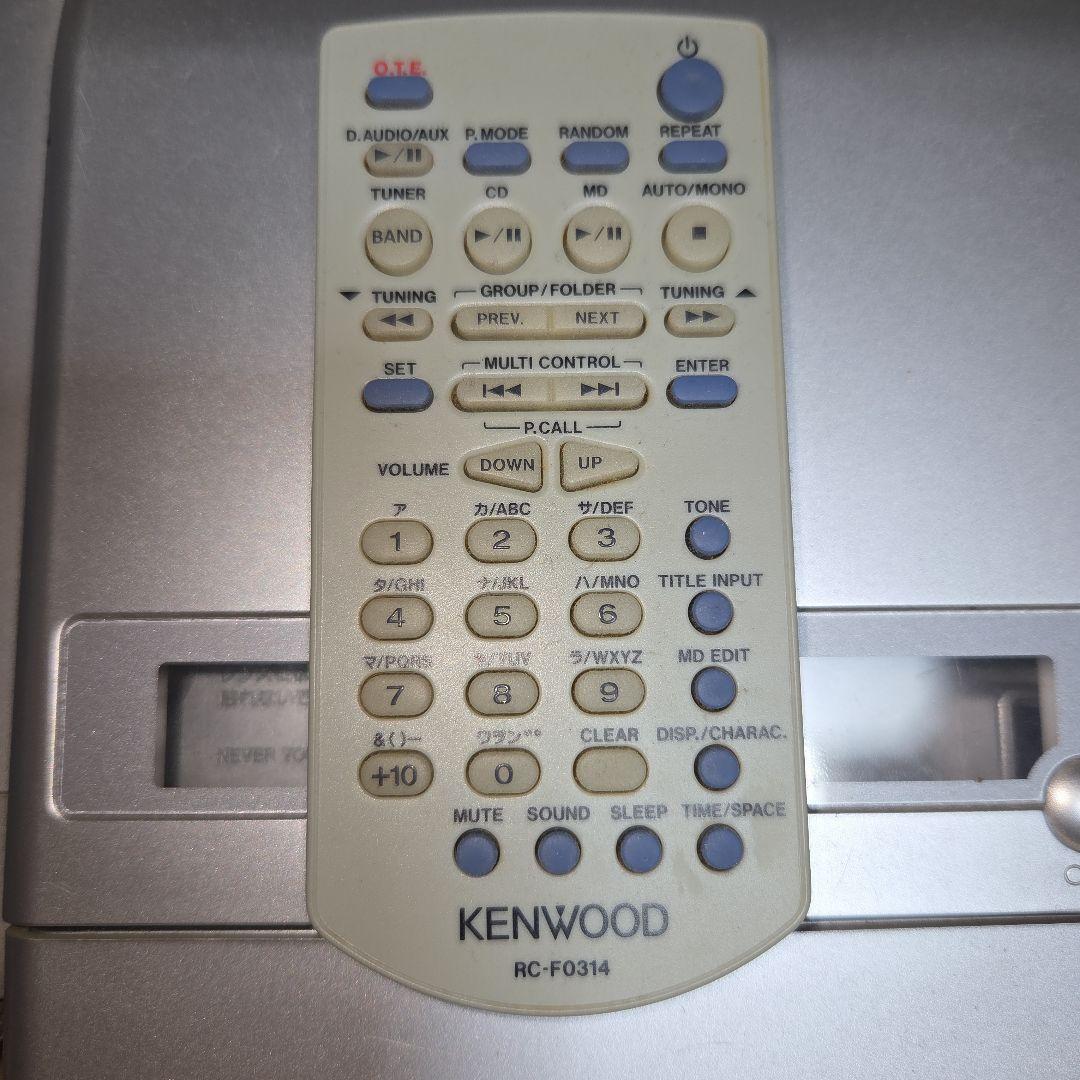 kenwood mdx-l1 mdパーソナルステレオシステム ケンウッド 難あり