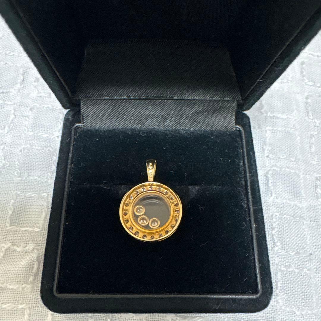 18金ペンダントトップ　ショパール風