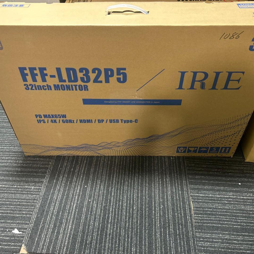 32インチ 4Kモニター PD対応 IRIE FFF-LD32P5