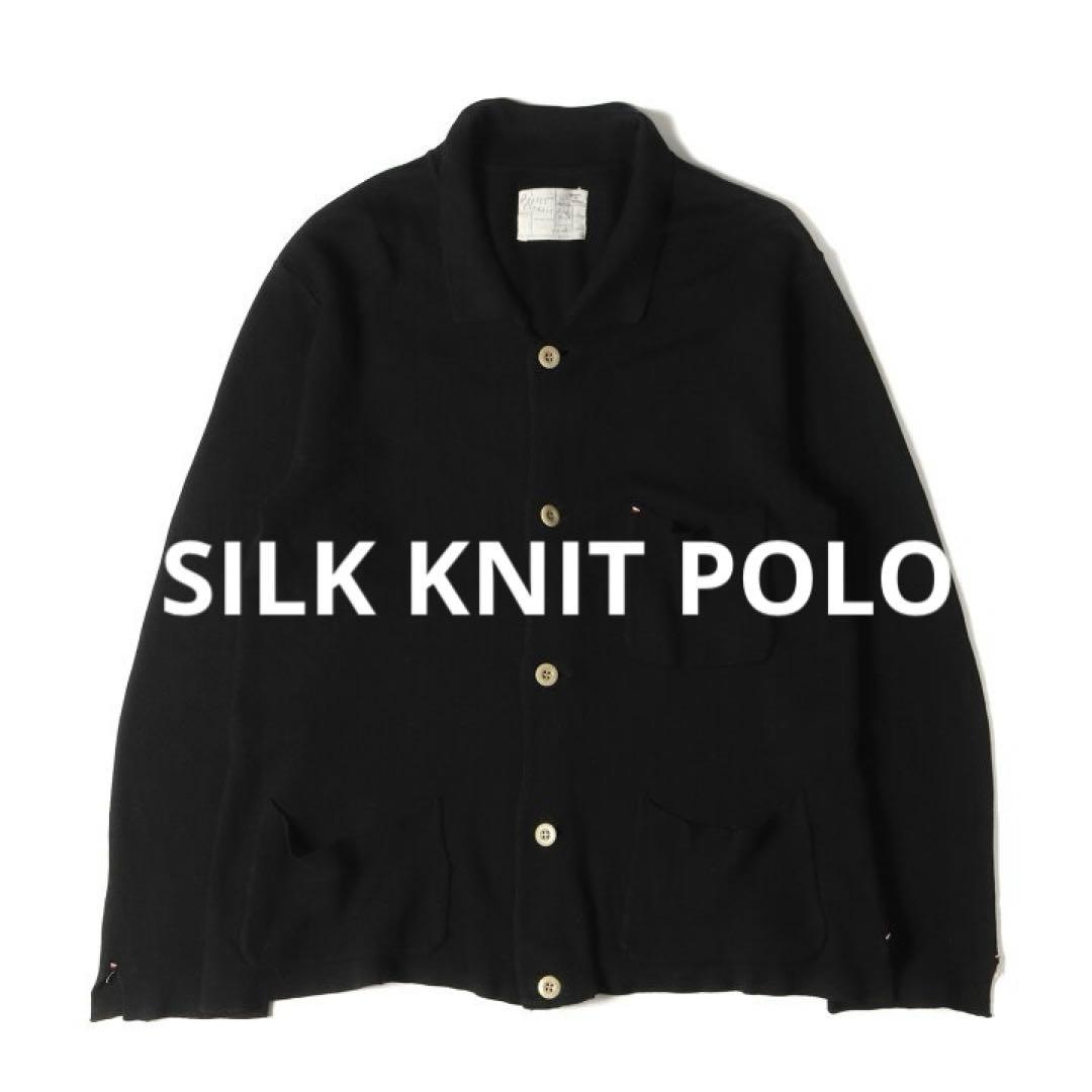 トップス P.C SILK KNIT POLO COMLI PORTER CLASSIC