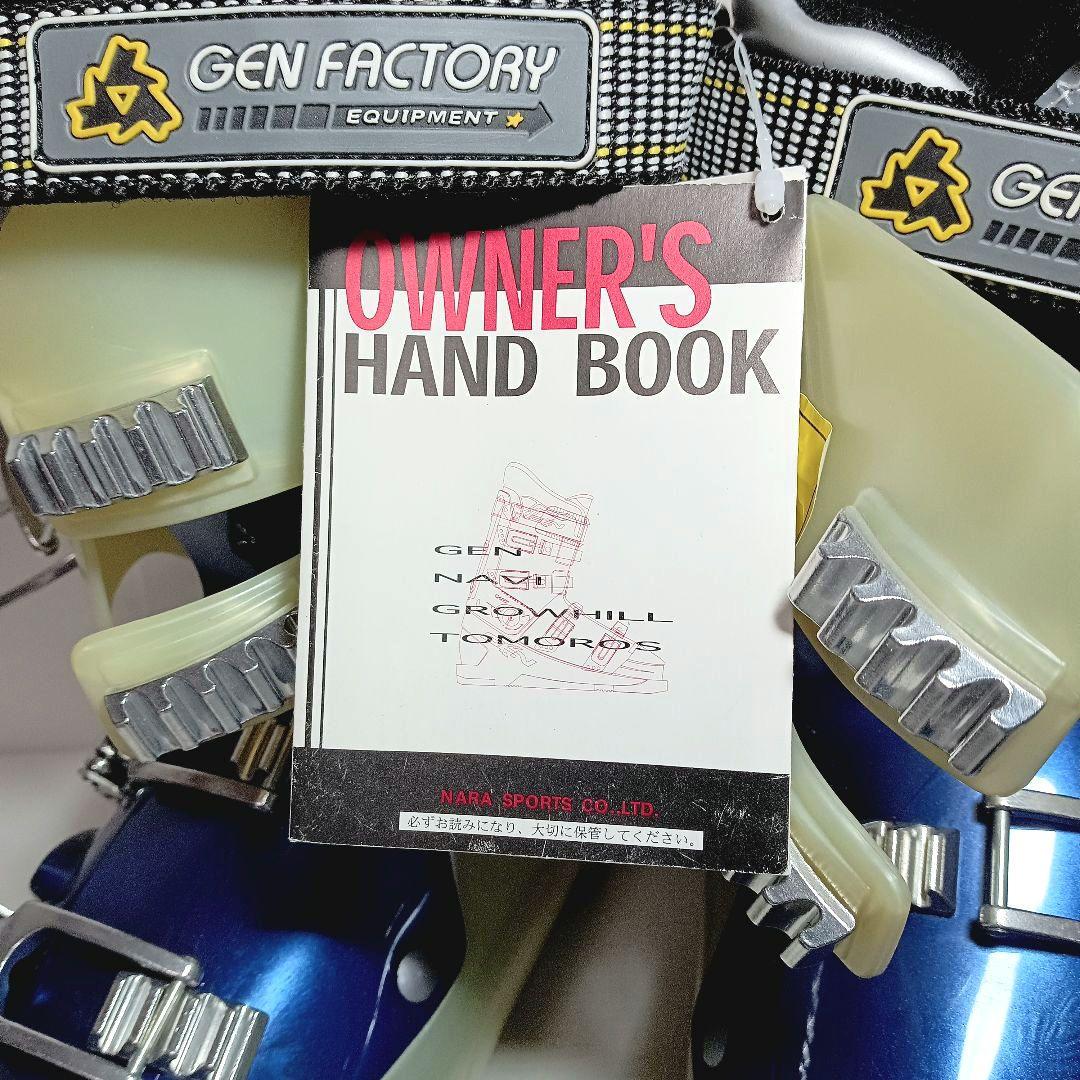 【タグ 未使用】GEN FACTORY CARVE6 スキーブーツ 25.5cm