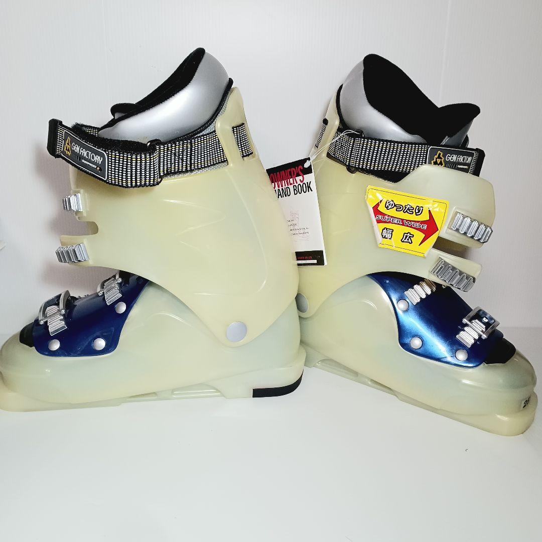 【タグ 未使用】GEN FACTORY CARVE6 スキーブーツ 25.5cm