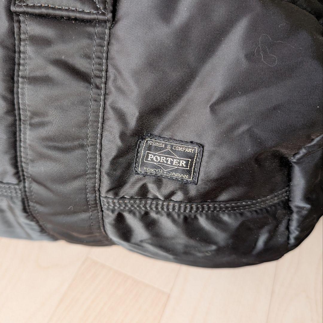 ☆らっと☆ポーター　タンカー　ボストンバッグＭ 2way ブラック