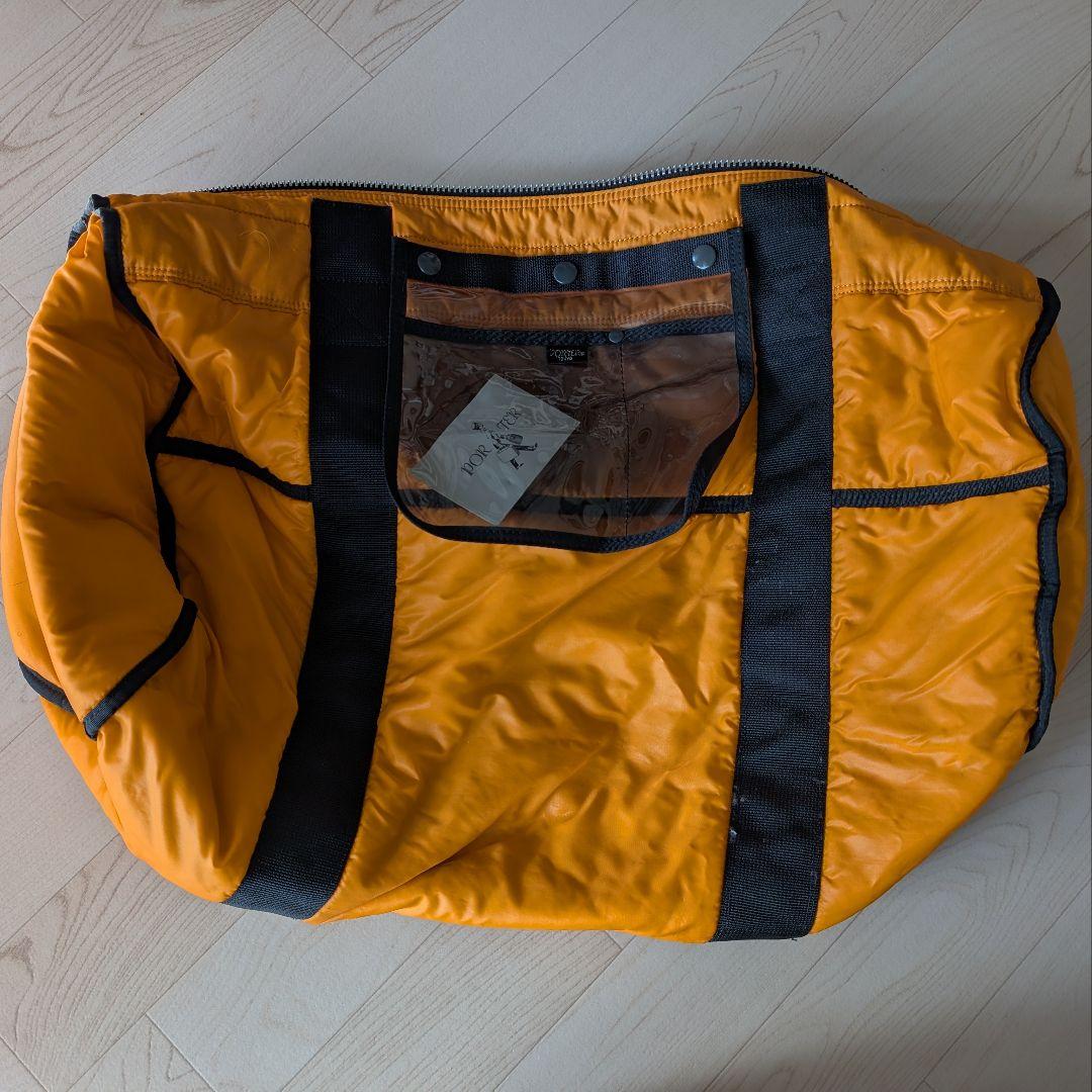 ☆らっと☆ポーター　タンカー　ボストンバッグＭ 2way ブラック