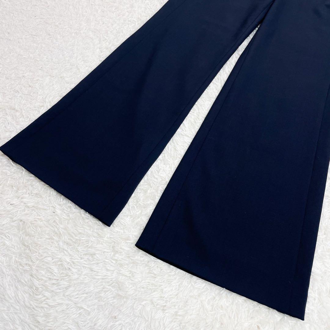 希少てんちむ私物！極美品！クロエ ストレッチウール製 マリン セーラーパンツ S