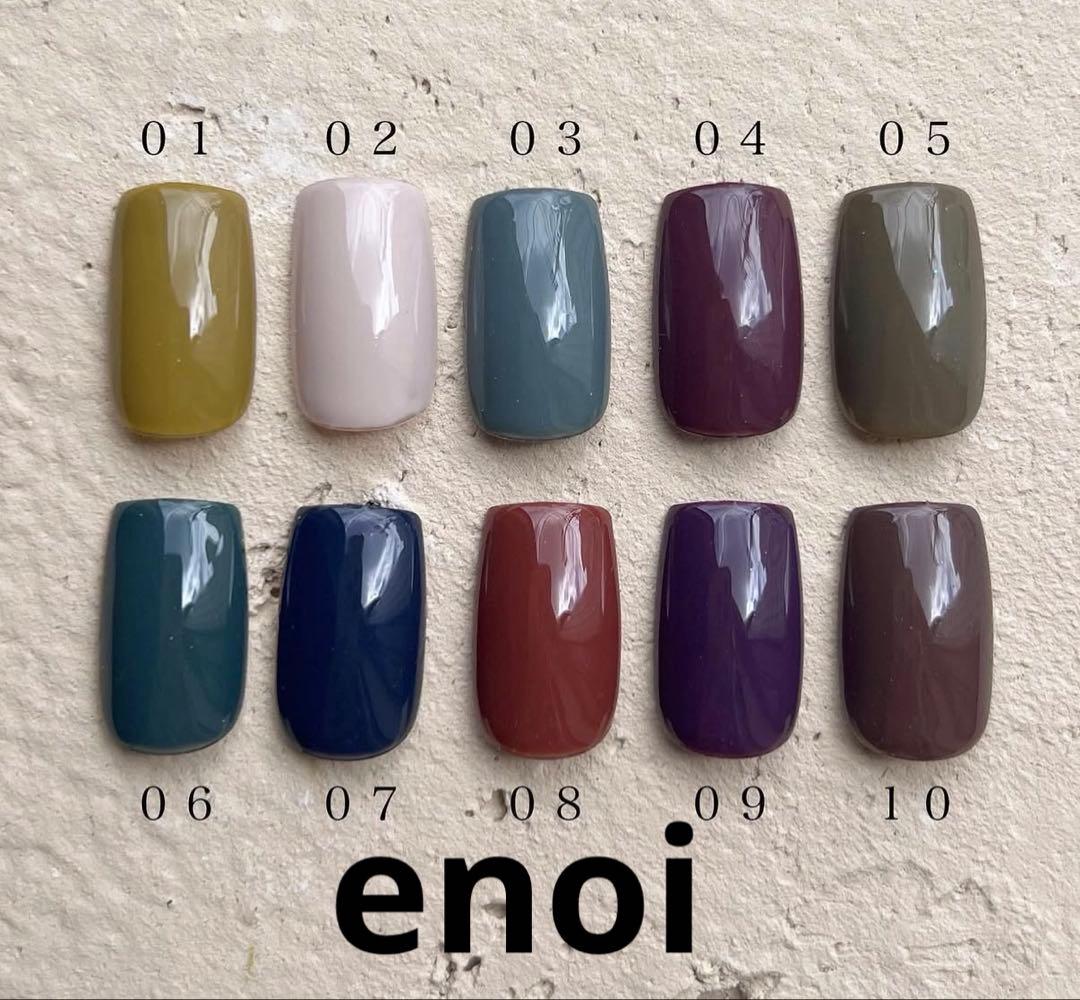enoi matte マットカラー 10色セット 商品説明必須