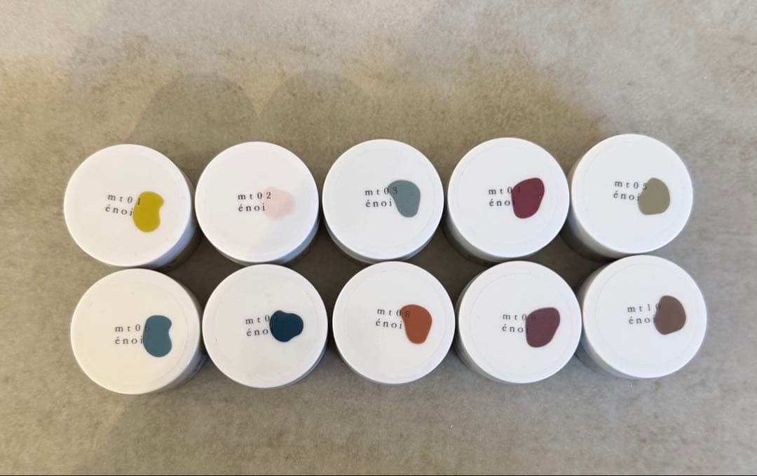 enoi matte マットカラー 10色セット 商品説明必須