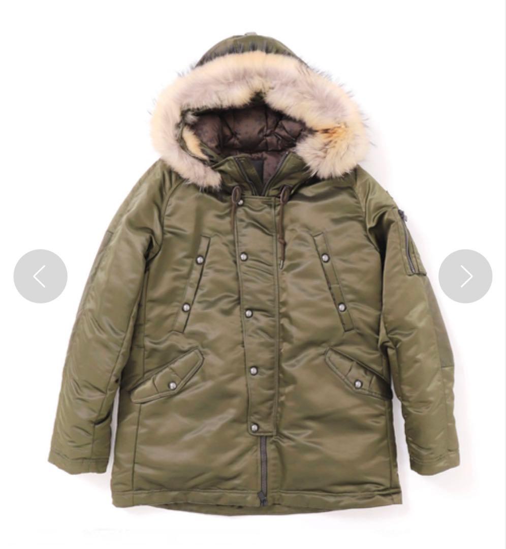 TATRAS ダウンジャケット　カーキ　L