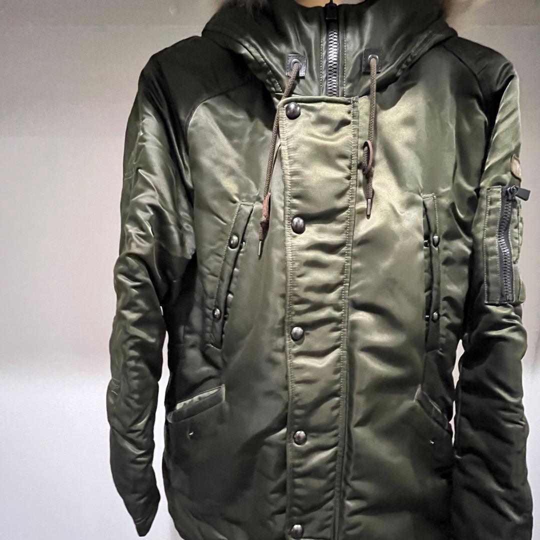 TATRAS ダウンジャケット　カーキ　L