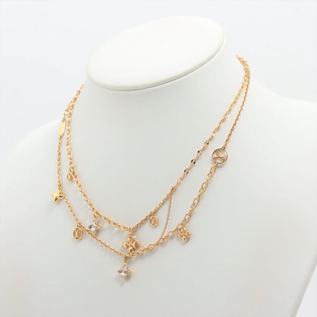 【正規品 即購入OK 】LOUIS VUITTON ゴールド　2連ネックレス