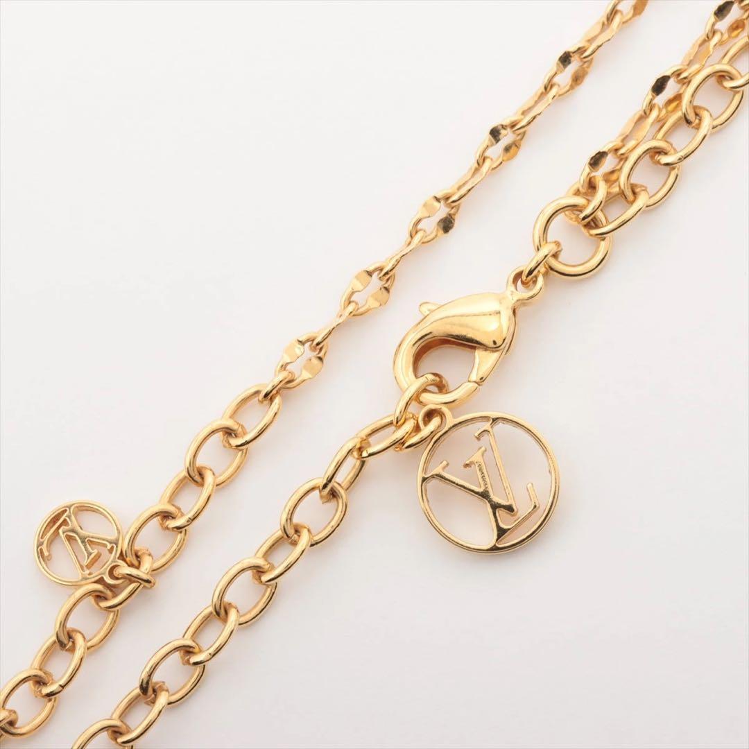 【正規品 即購入OK 】LOUIS VUITTON ゴールド　2連ネックレス