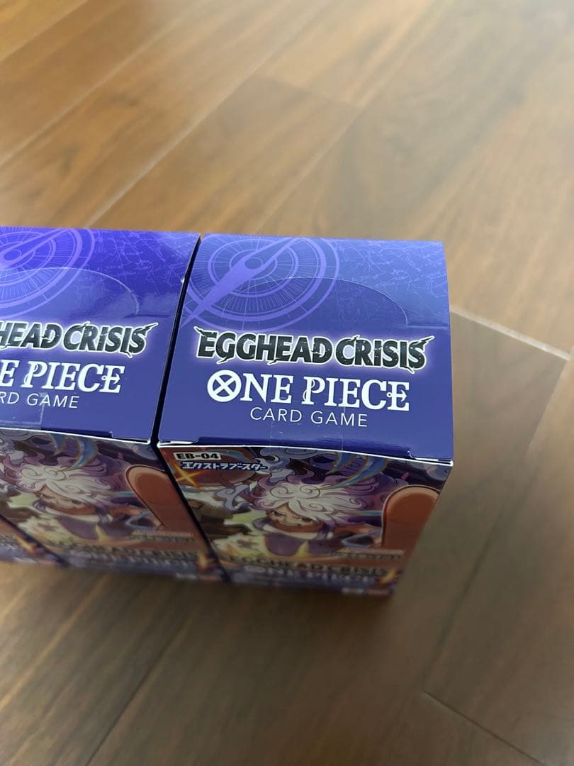 エッグヘッドクライシス　EB04　3BOX　新品未開封　テープ付き