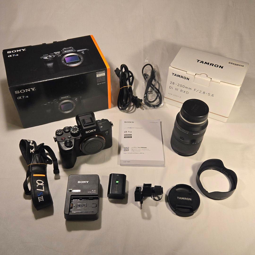 【美品】SONY α7Sⅲ TAMRON28-200mm
