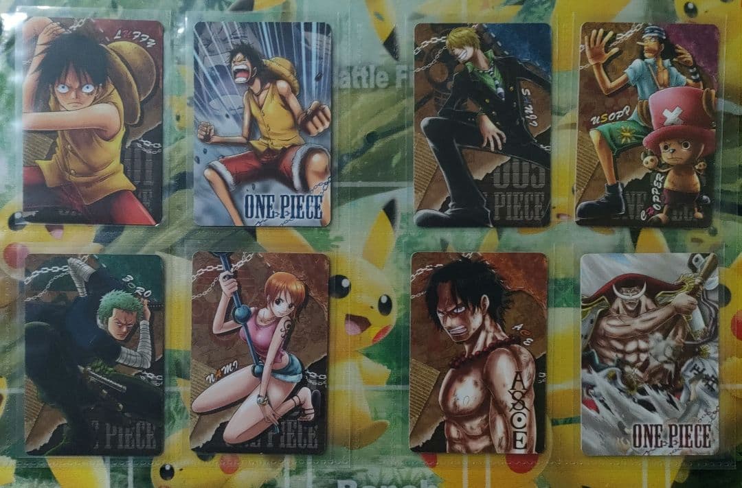 ワンピース キャラメルポップコーン メモリアルログカード 2ndコンプセット