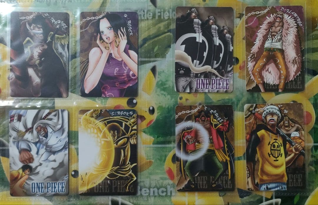 ワンピース キャラメルポップコーン メモリアルログカード 2ndコンプセット