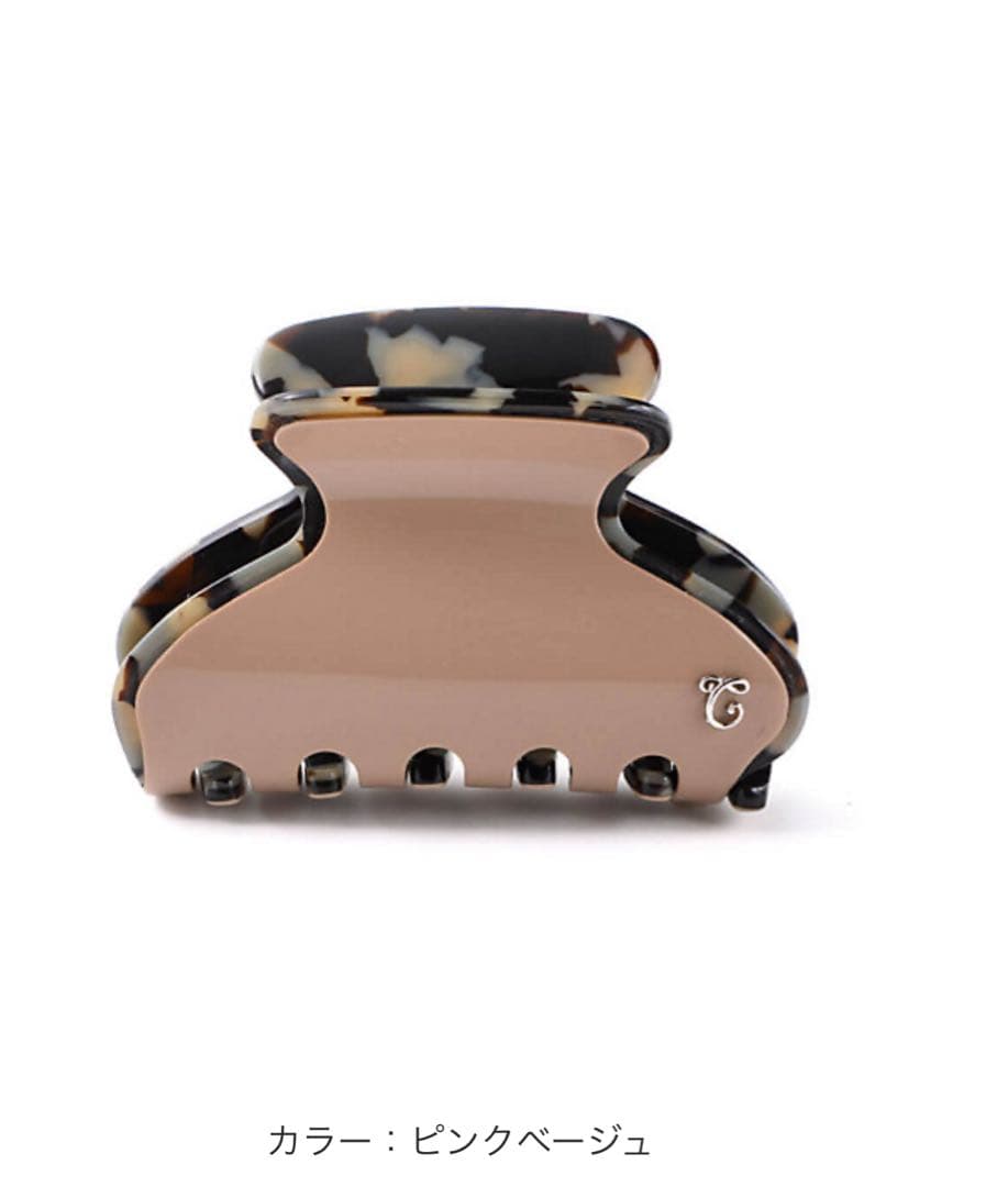 お値下げ！新品！　Complex Biz ヘアクリップ クリア/ブラック