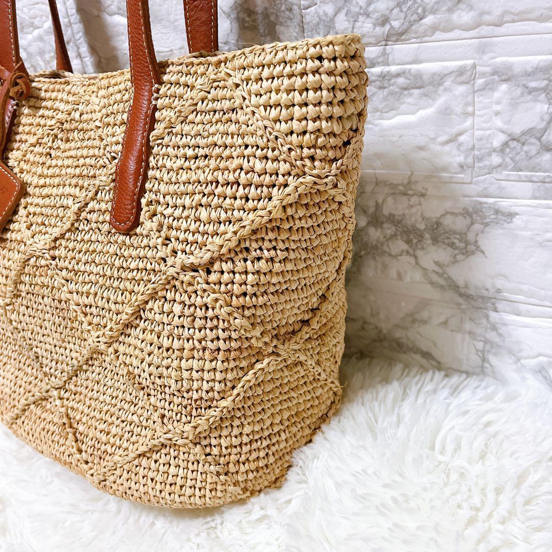 ⭐️未使用級⭐️ ダコタ Dakota カルモ ラフィア かごバッグ