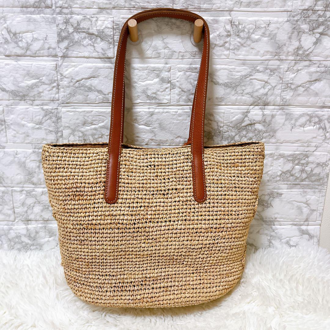 ⭐️未使用級⭐️ ダコタ Dakota カルモ ラフィア かごバッグ