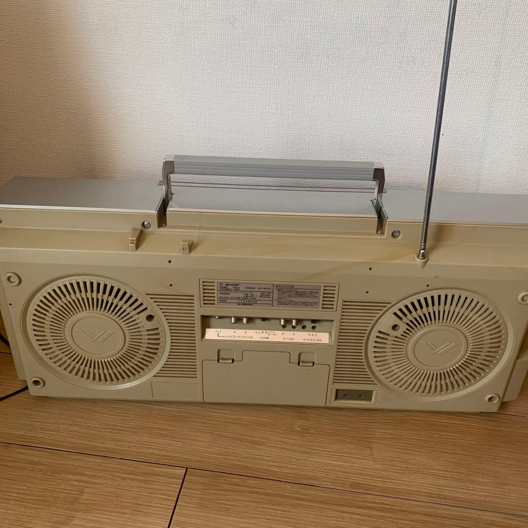 SHARP SEARCHER-WF GF-757 ラジカセ ダブルカセット