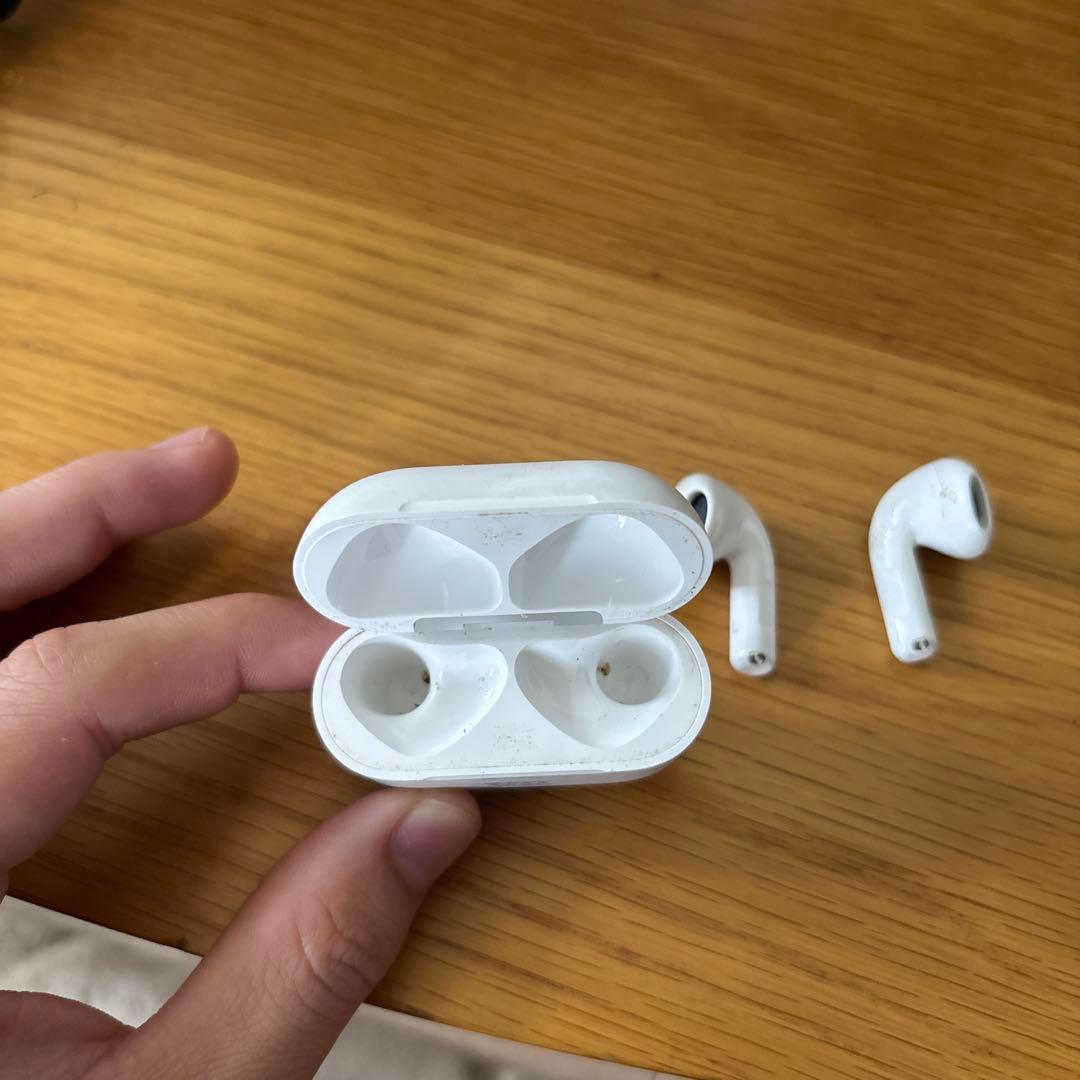 AirPods4anc本体 キャラクターロゴ(龍)付き