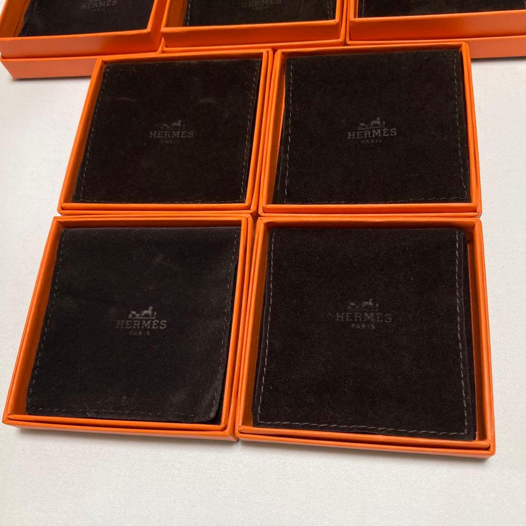 美品　エルメス　ブレスレットケース　7個セット　保存袋　空箱　アクセサリー入れ