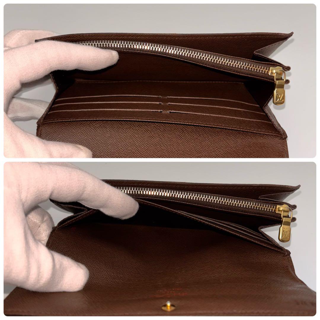 LOUIS VUITTON✨ルイヴィトン✨ダミエ✨ポルトフォイユサラ 長財布
