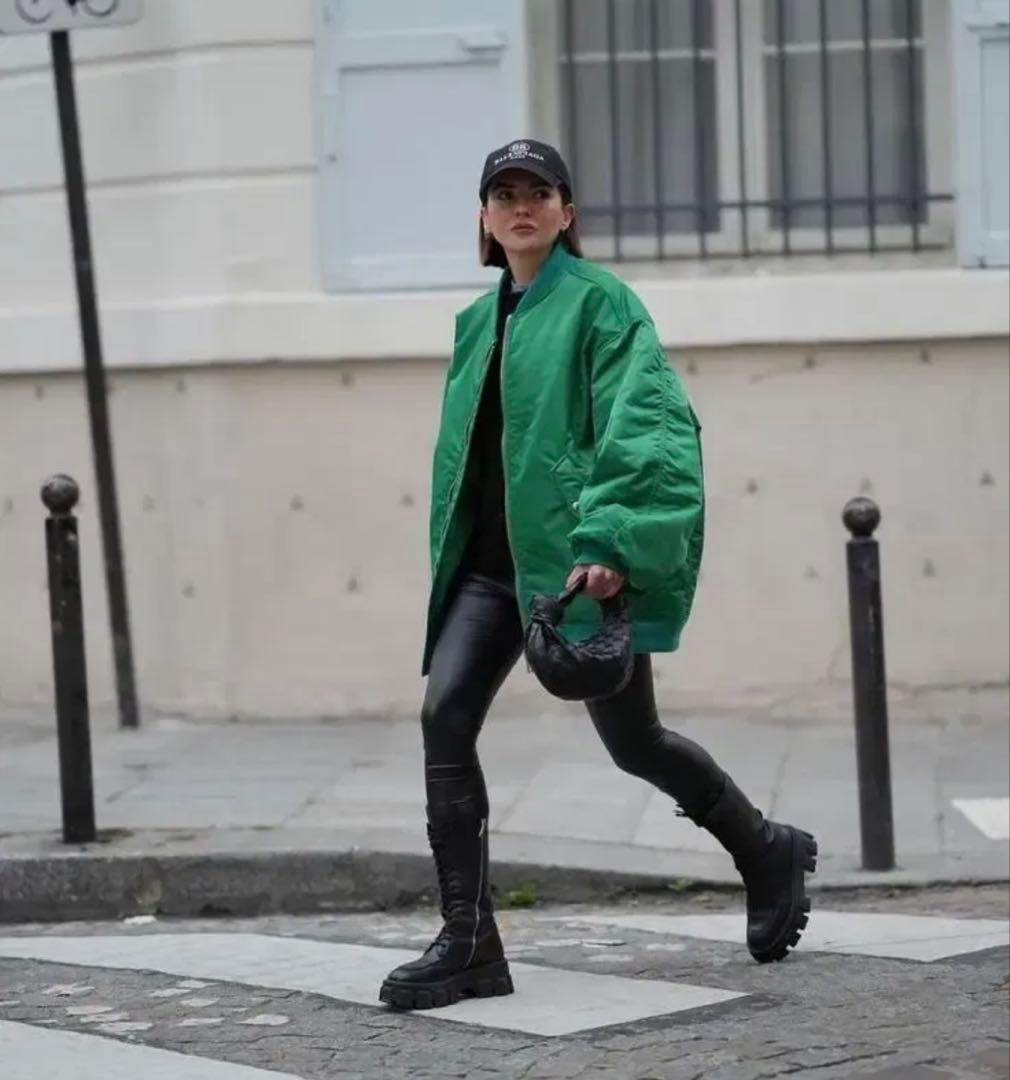 The frankie shopオーバーサイズブルゾン