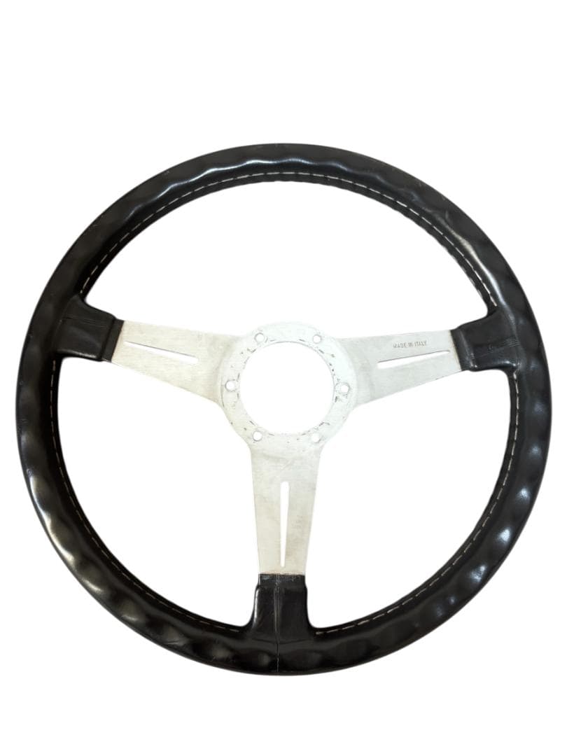 【FET刻印あり】NARDI ナルディ レザー ステアリング 36.5φ