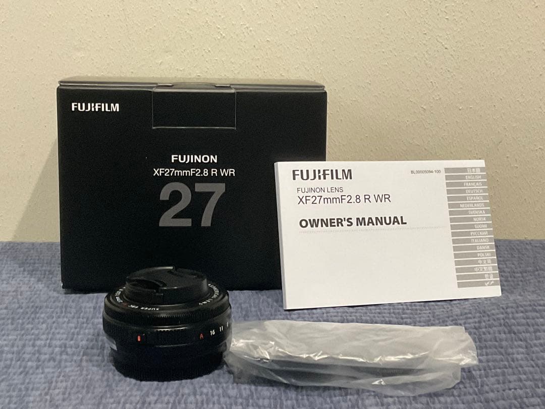 値下げ可Fujinon XF 27mm F2.8 WR