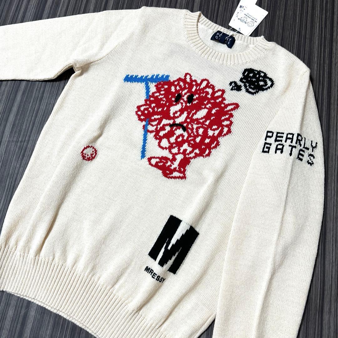 パーリーゲイツ　ミスターメンリトルミス　ニット　セーター　ゴルフウェア