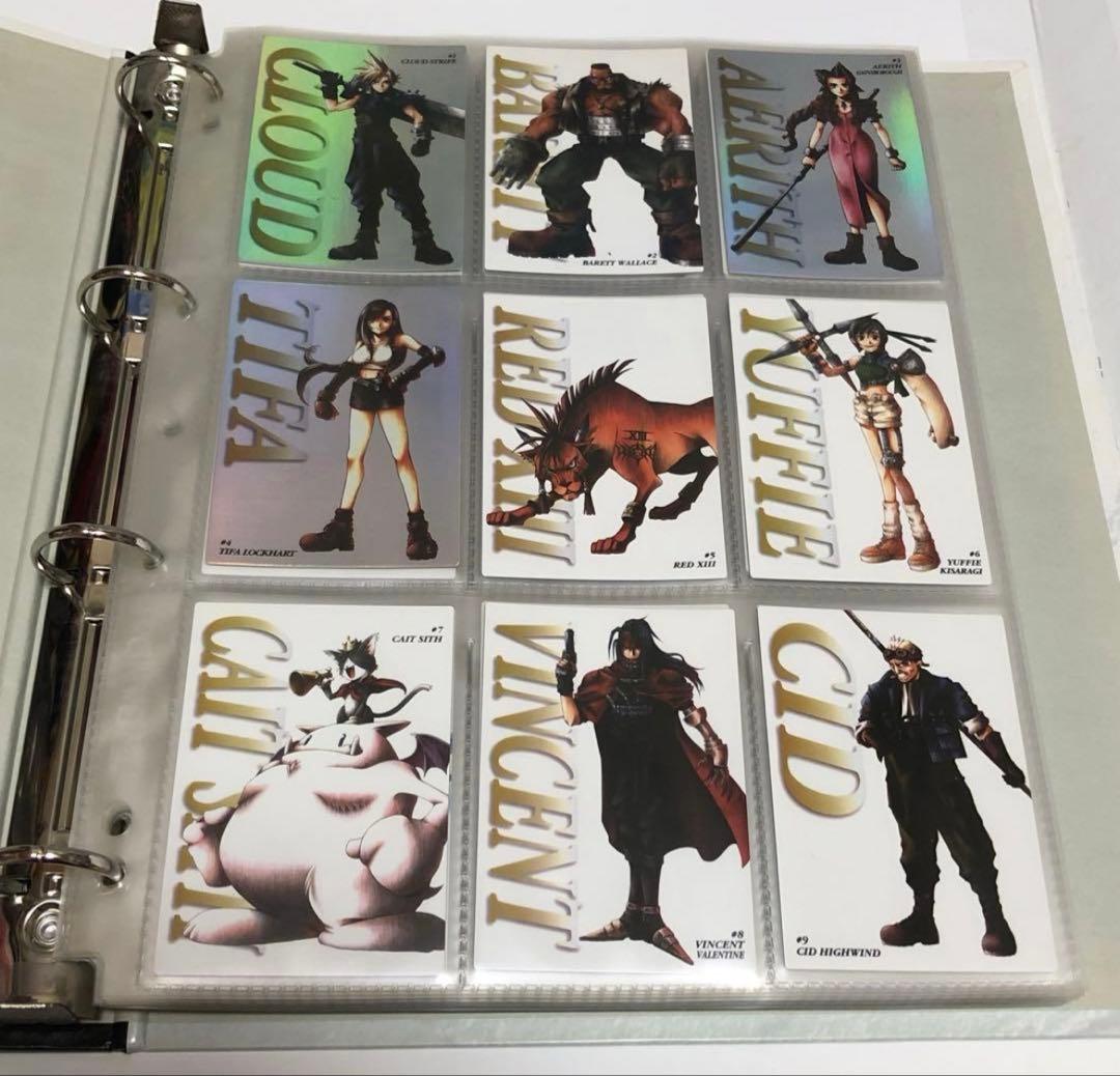 ファイナルファンタジー7 カードダスマスターズ コンプリートセット 特典カード付