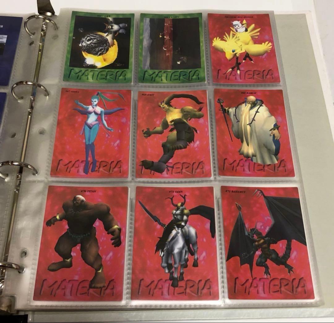 ファイナルファンタジー7 カードダスマスターズ コンプリートセット 特典カード付